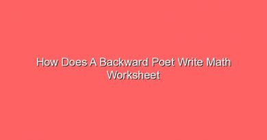how does a backward poet write math worksheet answers 30876 1