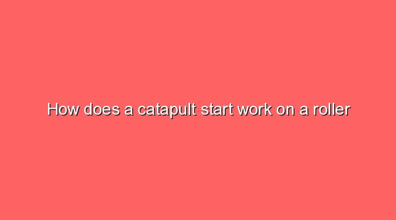 how does a catapult start work on a roller coaster 5335