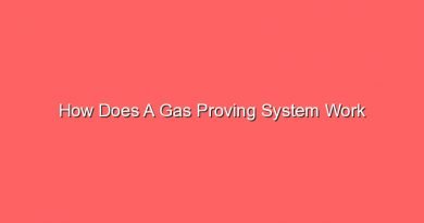 how does a gas proving system work 30880 1