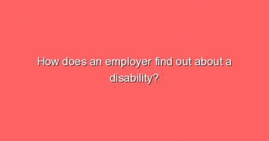 how does an employer find out about a disability 7922