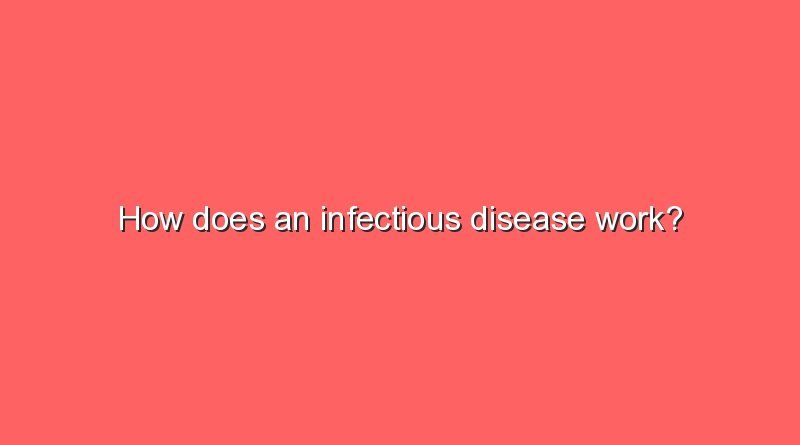 how does an infectious disease work 11615