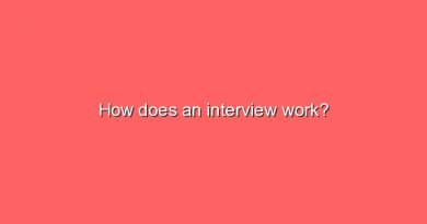 how does an interview work 10803