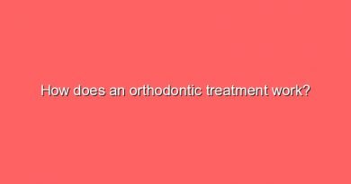 how does an orthodontic treatment work 9535