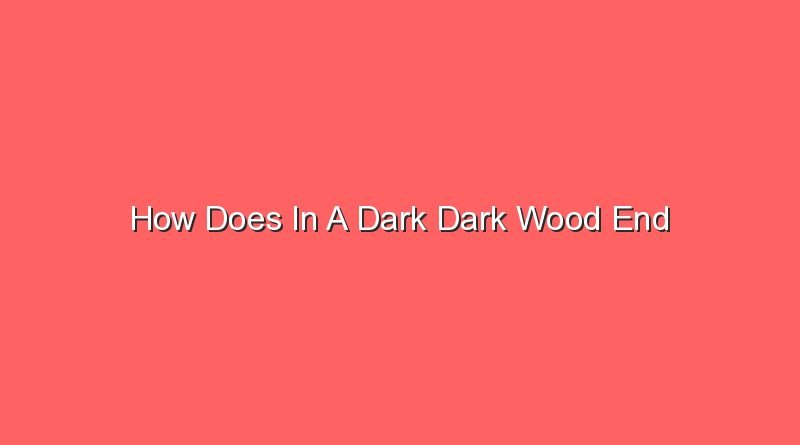 how does in a dark dark wood end 15185