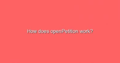how does openpetition work 10423
