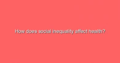 how does social inequality affect health 8672