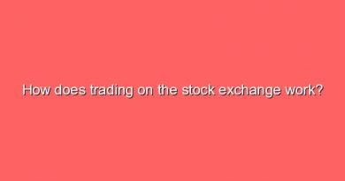 how does trading on the stock exchange work 10794