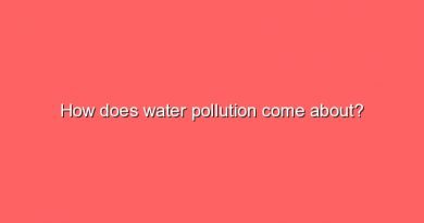 how does water pollution come about 11176