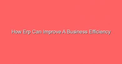 how erp can improve a business efficiency 15194