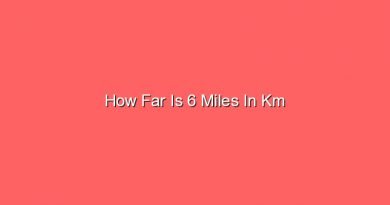 how far is 6 miles in km 13699