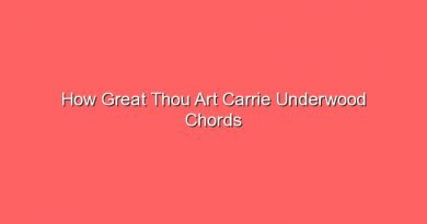 how great thou art carrie underwood chords 13380