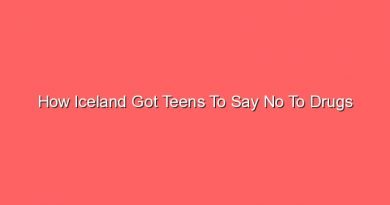 how iceland got teens to say no to drugs 31072