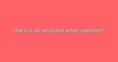 how is a cell structured simply explained 7719