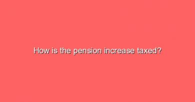 how is the pension increase taxed 10455