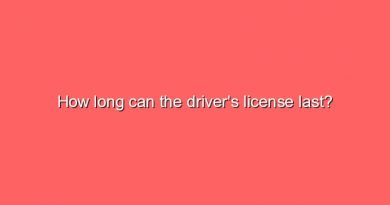how long can the drivers license last 10705
