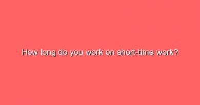how long do you work on short time work 7844