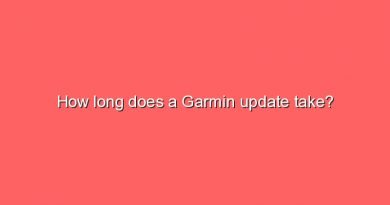 how long does a garmin update take 10615