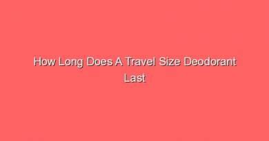 how long does a travel size deodorant last 15284