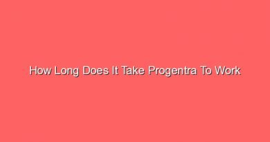 how long does it take progentra to work 31212 1