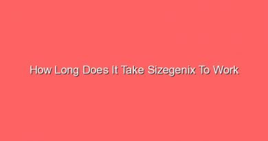 how long does it take sizegenix to work 31216 1