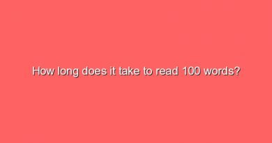 how long does it take to read 100 words 7660