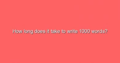 how long does it take to write 1000 words 2 6544