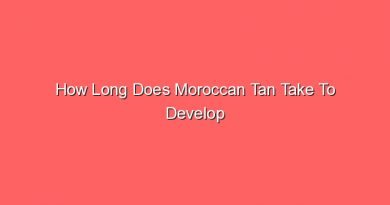 how long does moroccan tan take to develop 15250