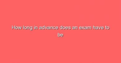 how long in advance does an exam have to be announced 6340