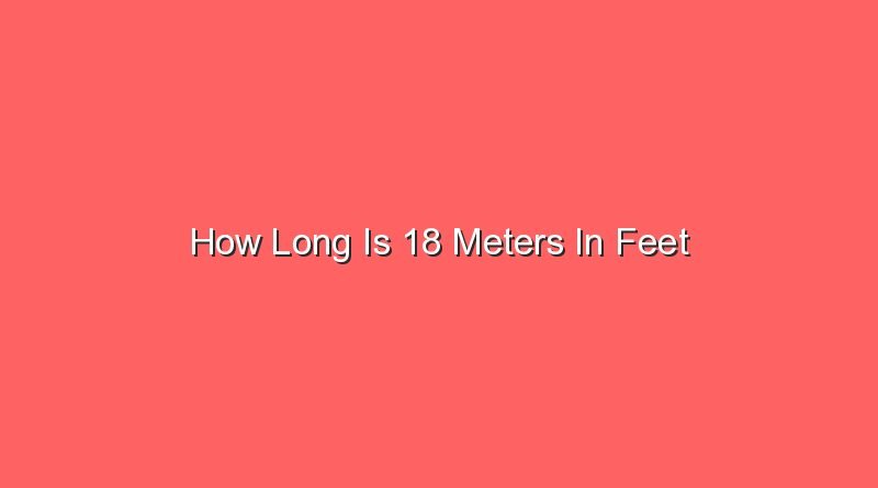 how long is 18 meters in feet 13073