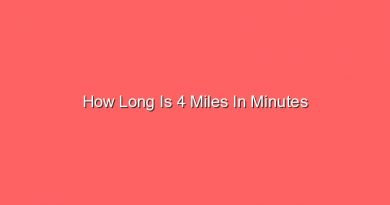how long is 4 miles in minutes 14188