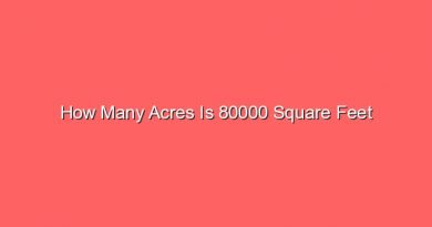 how many acres is 80000 square feet 13725