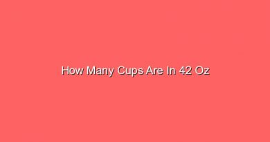 how many cups are in 42 oz 14239