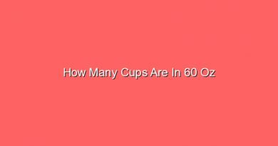 how many cups are in 60 oz 13740