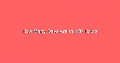 how many days are in 120 hours 13753