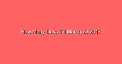 how many days till march 28 2017 15371