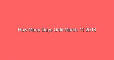 how many days until march 11 2018 15464