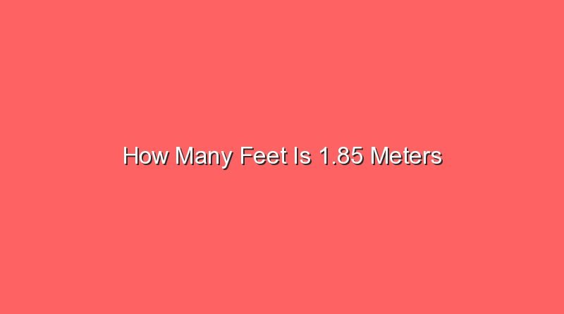how many feet is 1 85 meters 13774