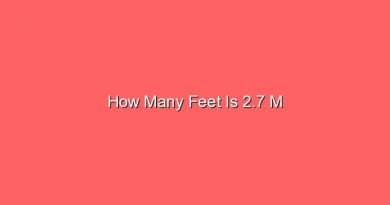 how many feet is 2 7 m 15491
