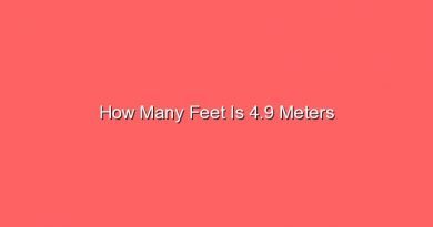 how many feet is 4 9 meters 14290