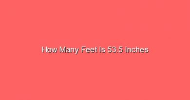 how many feet is 53 5 inches 14312