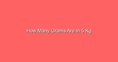 how many grams are in 5 kg 13795