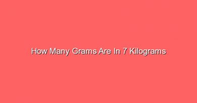 how many grams are in 7 kilograms 13082