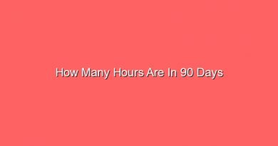 how many hours are in 90 days 13809