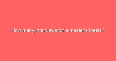 how many interviews for a masters thesis 5858