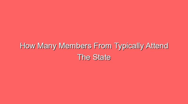 how many members from typically attend the state leadership conference 15573