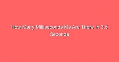 how many milliseconds ms are there in 3 5 seconds s 13498