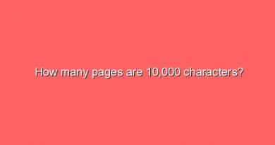 how many pages are 10000 characters 6622