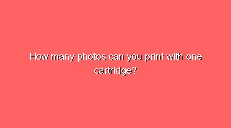 how many photos can you print with one cartridge 6925