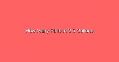 how many pints in 2 5 gallons 13892