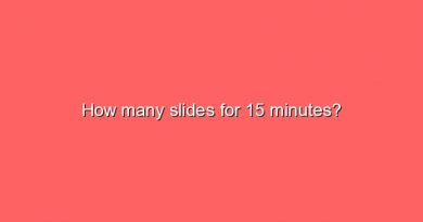 how many slides for 15 minutes 11546